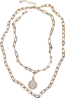 Urban Classics Universal Halskette Love Basic Necklace Gold