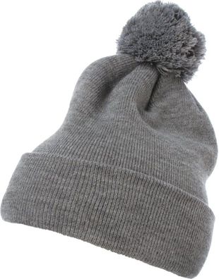 Flexfit Cuffed Pom Pom Knit Beanie