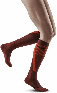 Cep Damen Fitness Artikel Damen Winterlaufsocken Dark 1348584