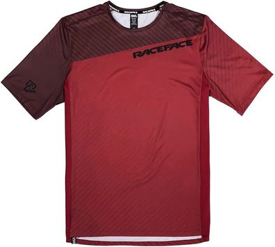 Race Face Trikot Herren Radtrikot INDY SS Dark Red 96635