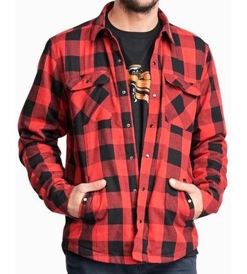 Race Face Herrenhemd Flanell Race FaCeoam Ranger Red 96679