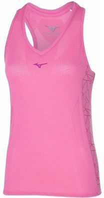 Mizuno Damen Fitness Artikel Damen Tank-Top Aero Tank Wild Orchid 185987