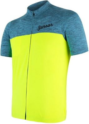 Sensor Radsport Zubehör Herren Radtrikot Cyklo Motion Blue/Neon 120540