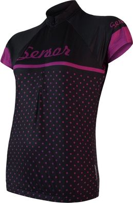 Sensor Damen Radsport Zubehör Damen-Radtrikot Cyklo Dots 120883