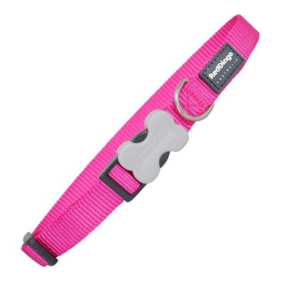 Hundehalsband Red Dingo weich Pink (1,5 x 24-36 cm)