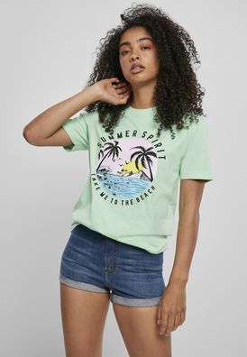 Mister Tee Damen T-Shirt Ladies Summer Spirit Tee