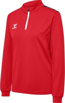 Hummel Damen Trainingsjacke Hmlauthentic Half Zip Sweat Woman