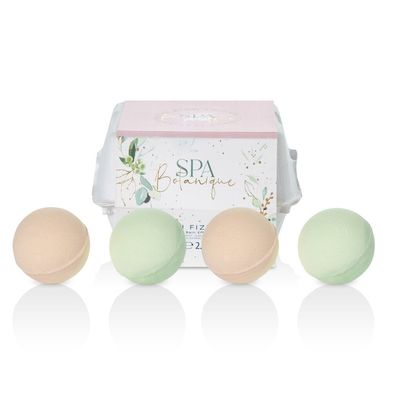 The Kind Edit Co. Spa Botanique Bath Fizzer Gift Set 4 x 50g Bath