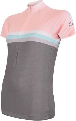 Sensor Damen Radsport Zubehör Damen-Radtrikot Cyklo Summer Stripe/Pink 120935