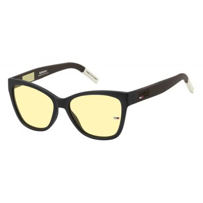 sonnenbrille 0026/S cat.3 cat-eye nylon schwarz/gelb