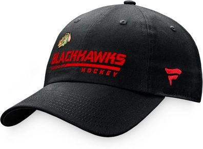 Fanatics Cap Kappe Authentic Pro Locker Room Unstructured Adjustable Cap NHL Chica