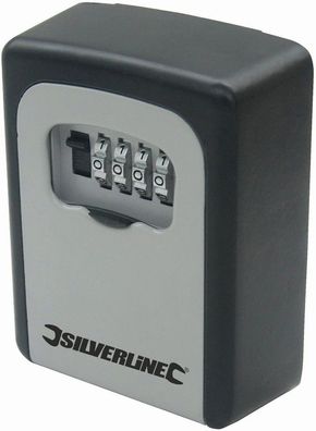 Silverline Sicherheit / Schlösser Schlüsselschrank zur Wandmontage 121 x 83 x 40 mm