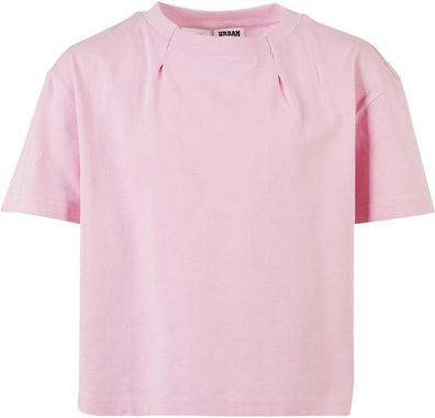 Urban Classics Mädchen T-Shirt Girls Organic Oversized Pleat Tee