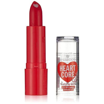 essence Lippenbalsam Heart Core Fruity 02 Sweet Strawberry, 3 g