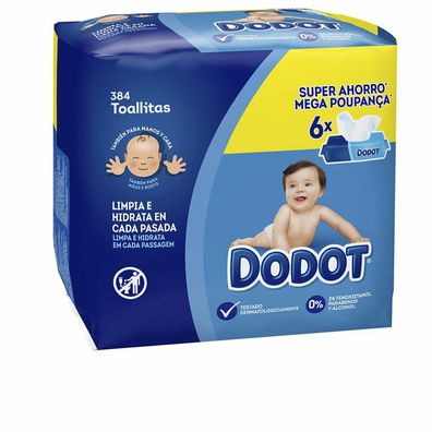 DODOT wet wipes 384 u