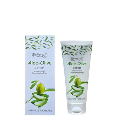 Camillen 60/Aloe-Olive Lotion 100ml/Fußpflege/Feuchtigkeitspflege