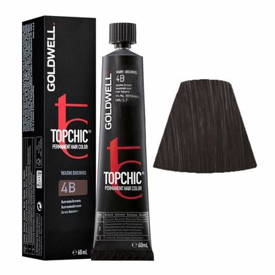 Topchic permanent hair color #4B 60ml