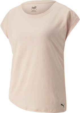 Puma Damen Sportshirt Damen T-Shirt Studio Foundation Tee Rose Quartz 163986