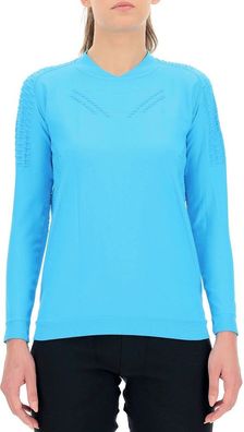 Uyn Damen Sportshirt Damen T-Shirt Run Fit OW Shirt LS Blue Danube 142447