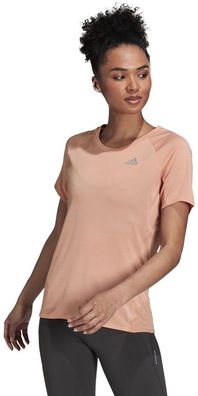 Adidas Damen Sportshirt Damen T-Shirt Runner Tee Ambient Blush 134972