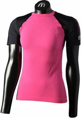 Mico Damen Sportshirt Damen T-Shirt Trail Round Neck Bubble I 117219