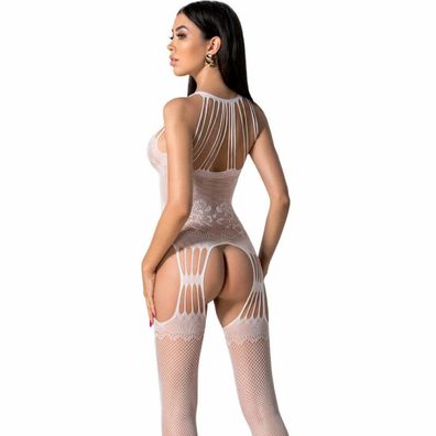 BS095 Bodystocking WEISS Einheitsgrösse