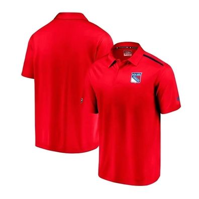 Fanatics Sportshirt T-shirt Rinkside Synthetic Polo NHL New York Ranger 74792