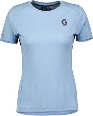 Scott Damen Sportshirt Damen T-Shirt Trail Run SS Glace Blue 189701