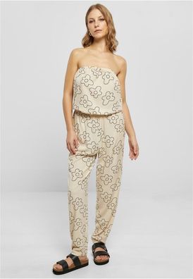 Urban Classics Damen Ladies Viscose Bandeau Jumpsuit