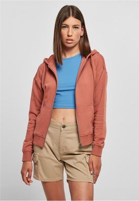 Urban Classics Damen Ladies Organic Terry Zip Hoody