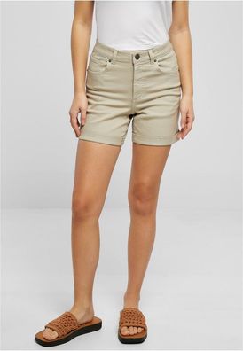 Urban Classics Damen Ladies Colored Strech Denim Shorts