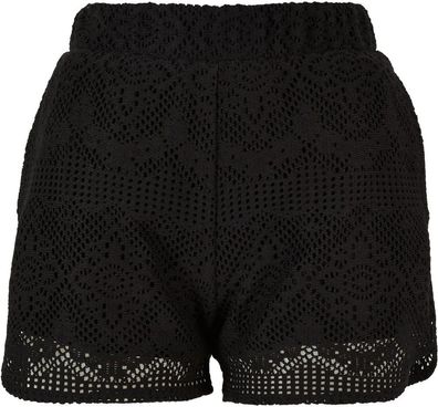 Urban Classics Damen Ladies Crochet Lace Resort Shorts