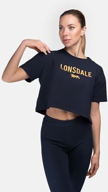 Lonsdale Damen T-Shirt Moira T-Shirt Cropped Oversize