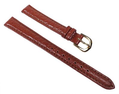 Casio Uhrenarmband Leder Braun 12mm u.a. für LTP-1094Q LTP-1094 LTP-1095