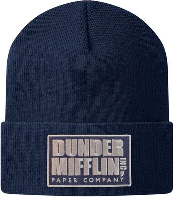 Dunder Mifflin Inc Beanie Mütze Navy