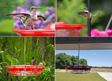 Kunststoff Hanging Bird Feeder Vogelfutterstation Kolibri Vogelhäuschen