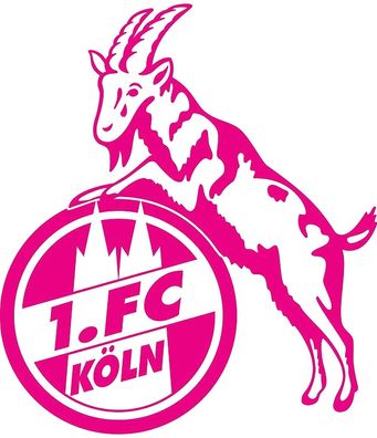 1. FC Köln Aufkleber Logo transparent 5020061