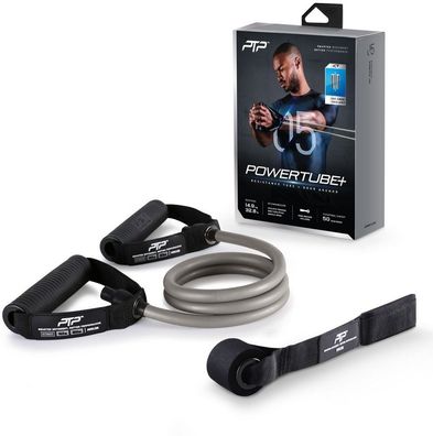 PTP Fitnessband Powertube+ Resistance Tube + Tür Anker Set