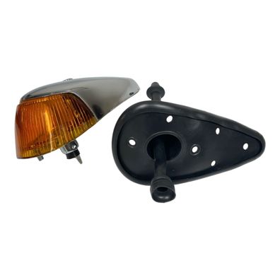 Blinker Blinkleuchte LINKS ODER RECHTS Chrom VW Käfer 1200 1302 1300 1500