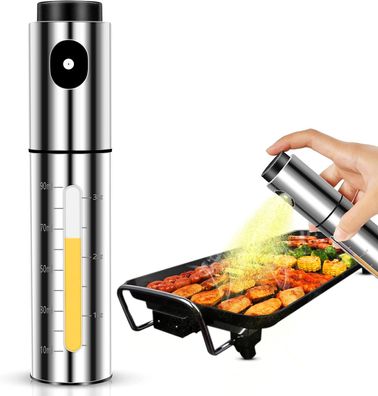 Pulvrisateur d'huile pour la cuisson, distributeur d'huile en acier