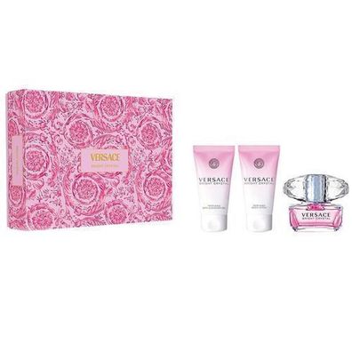 Versace Bright Crystal Set, EDT, Duschgel, Lotion 50ml