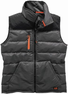 Scruffs Weste Bodywarmer „Worker“ -Anthrazit