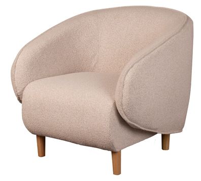 Loungesessel Alezio - Polyester - beige