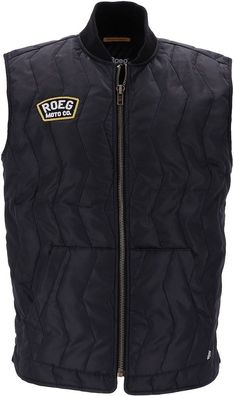 Roeg Motorrad-Weste Victor Vest Black-S