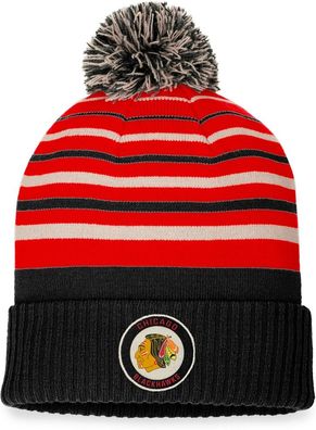 Fanatics Mütze Wintermütze True Classic Beanie with Pom Chicagohawk 1347802