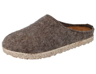 Haflinger Manhattan Unisex Hausschuhe Clog Filzschuhe Hüttenschuhe Pantoffeln torf Wo