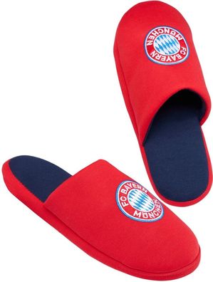 FC Bayern München Kinder Pantoffeln Logo 32844