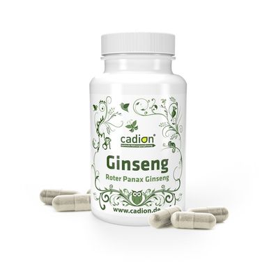 Roter Panax Ginseng C.A. Meyer 90 Kapseln vegan