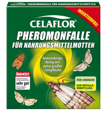 Pheromonfalle für Nahrungsmittelmotten (3Stk)