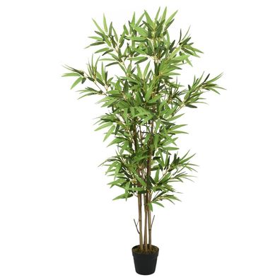 vidaXL Bambusbaum Künstlich 828 Blätter 150 cm Grün